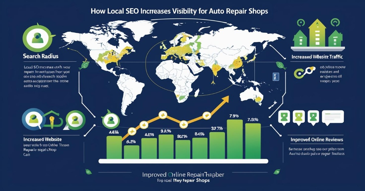 How local SEO increases visibility for auto repair shops