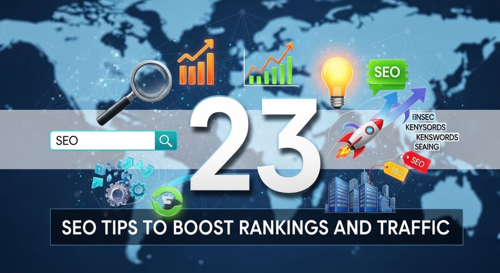 23 SEO Tips to Boost Rankings and Traffic in 2026