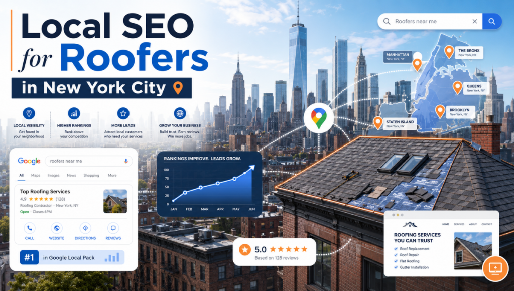 Local SEO for Roofers in New York City: 11 Steps to Rank Higher