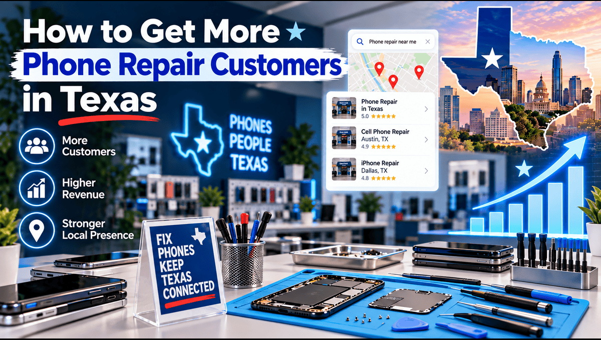 How to Get More Phone Repair Customers in Texas